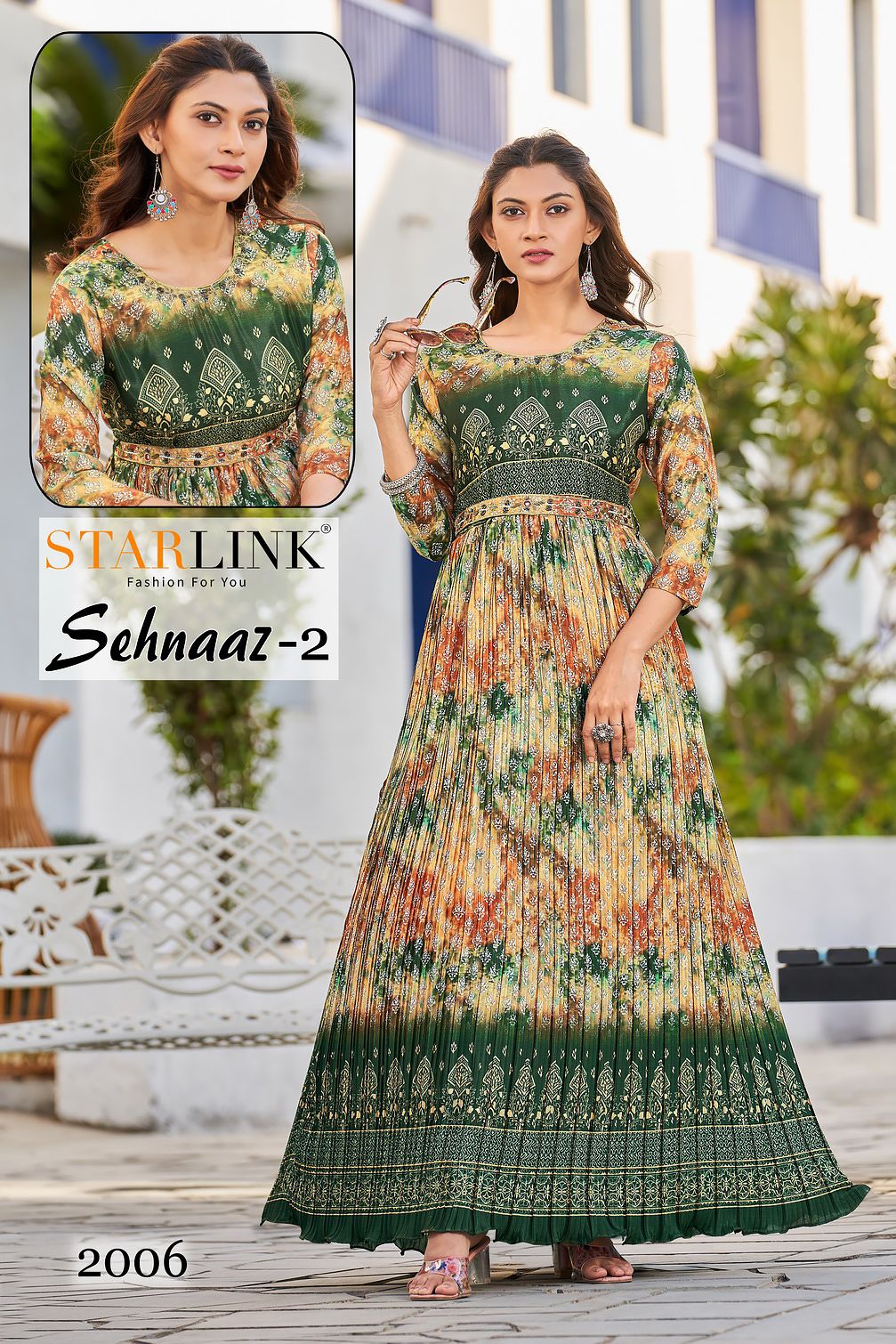 Starlink Sehnaaz 2 Heavy Festive Wear Wholesale Gown Catalog